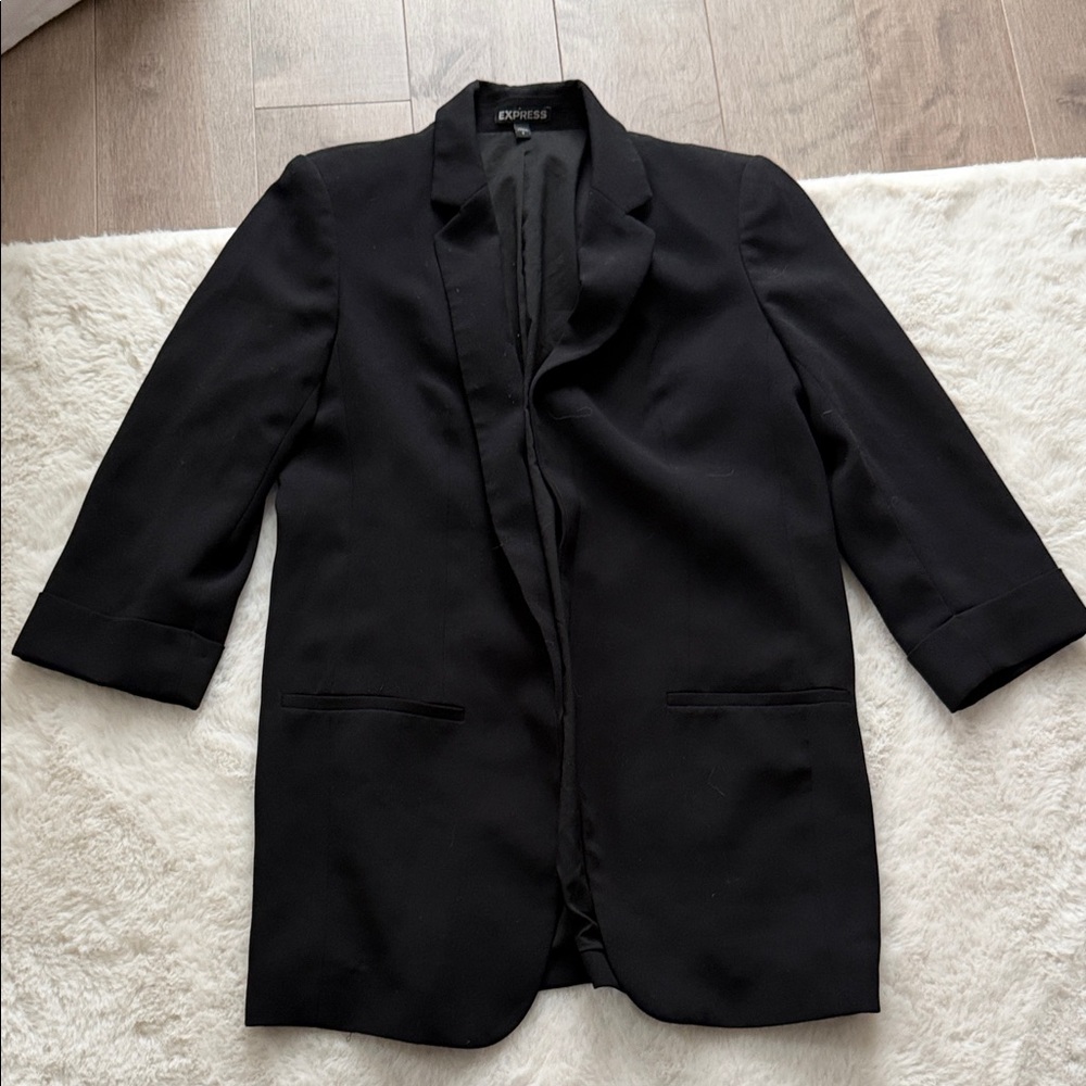 Express Women's Elegant Black Suit Jacket